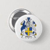 Osborn Family Crest Ronde Button 5,7 Cm (Voorkant /achterkant)