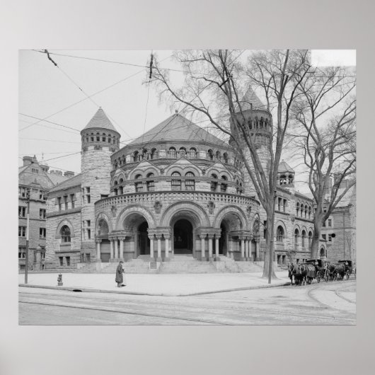 Osborn Hall (Universiteit van Yale) Poster (Voorkant)