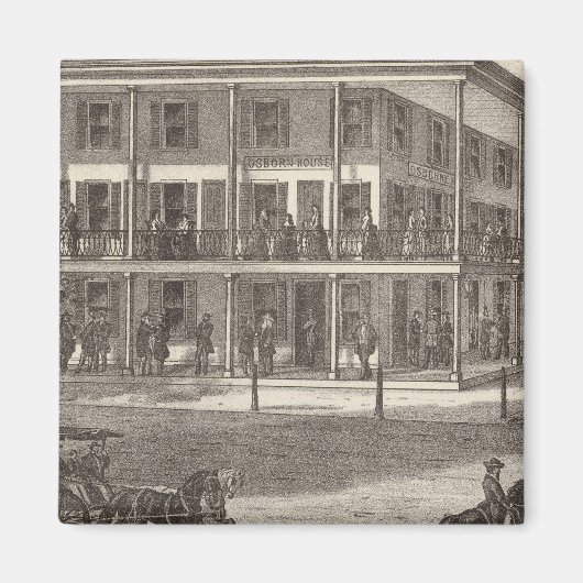 Osborn House, Squan, NJ Magneet (Voorkant)