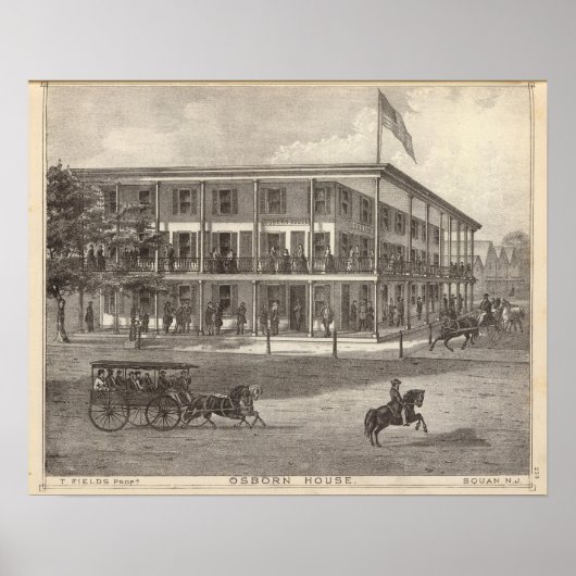 Osborn House, Squan, NJ Poster (Voorkant)