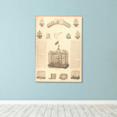 Osborn Manufacturing Company Canvas Afdruk (Insitu (Houten vloer))