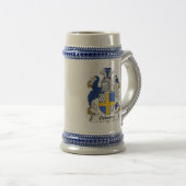 Osborne Coat of Arms Stein - familiekust Bierpul (Voorkant rechts)