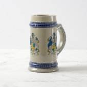 Osborne Family Crest Beer Stien Bierpul (Voorkant rechts)