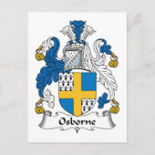 Osborne Family Crest Briefkaart (Voorkant)