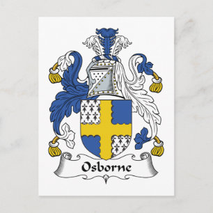 Osborne Family Crest Briefkaart