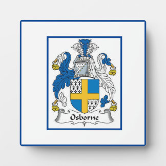 Osborne Family Crest Fotoplaat