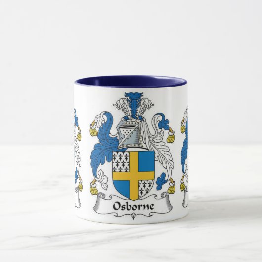 Osborne Family Crest Mok (Midden)