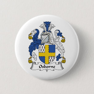 Osborne Family Crest Ronde Button 5,7 Cm