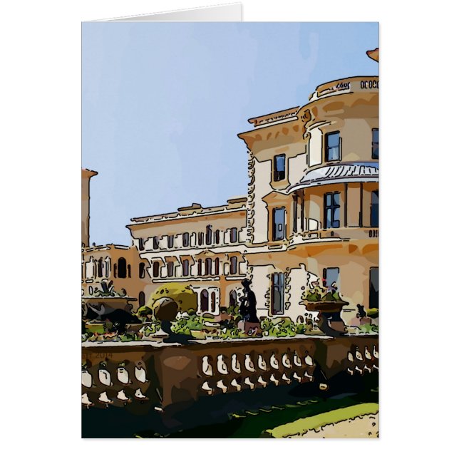 Osborne House en Gardens (Voorkant)