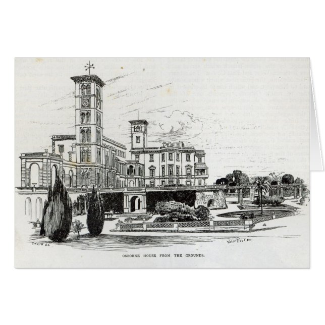 Osborne House van de motieven (Voorkant Horizontaal)