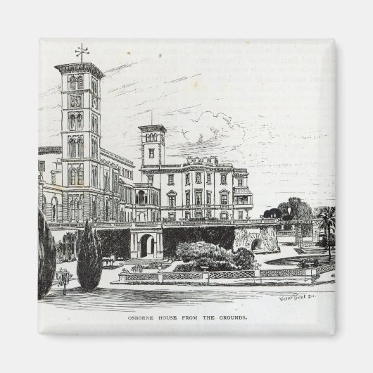 Osborne House van de motieven Magneet (Voorkant)