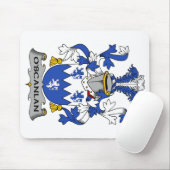 O'Scanlan Family Crest Muismat (Met muis)