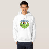 Oscar Angry Face Hoodie (Voorkant volledig)