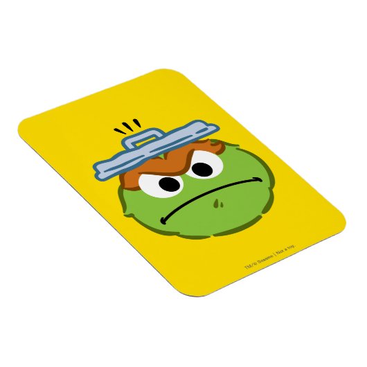 Oscar Angry Face Magneet (Rechterzijde)