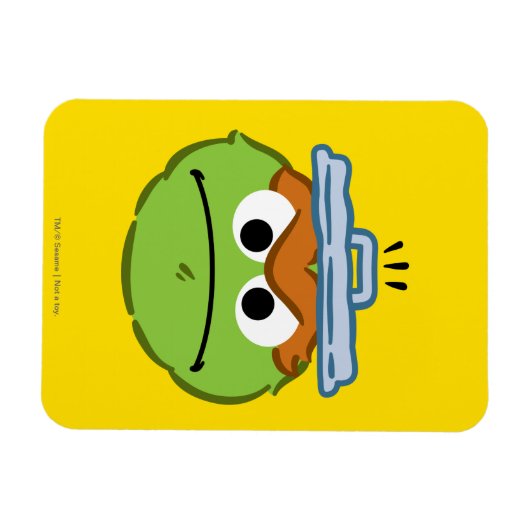 Oscar Angry Face Magneet (Horizontaal)