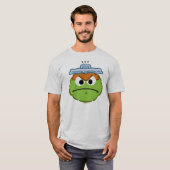 Oscar Angry Face T-shirt (Voorkant volledig)
