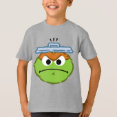 Oscar Angry Face T-shirt (Voorkant)