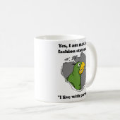 Oscar de cartoon papegaai Mok (Voorkant rechts)