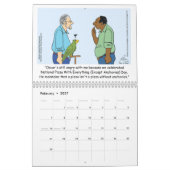Oscar de Cartoon Parrot 2022 Agenda Kalender (Feb 2027)