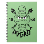 Oscar de Groent Skate Logo - Aggro 1969 Notitieboek (Voorkant)
