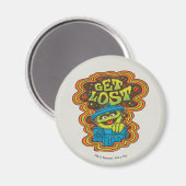 Oscar de Groentje | Psychedelisch Magneet (Voorkant / Achterkant)