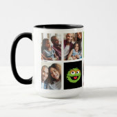 Oscar de Grouch | Beste papa fotocollage Mok (Links)