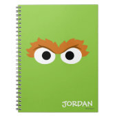 Oscar de Grouch Big Face | Jouw namen toevoegen Notitieboek (Voorkant)