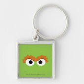 Oscar de Grouch Big Face Sleutelhanger (Voorkant)