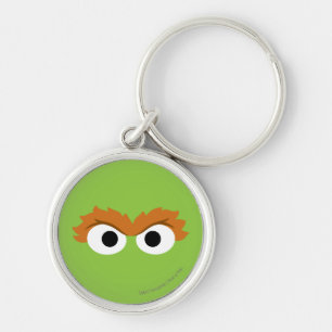 Oscar de Grouch Big Face Sleutelhanger
