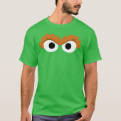 Oscar de Grouch Big Face T-shirt (Voorkant)
