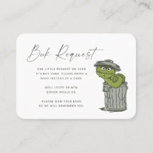Oscar de Grouch Book Request Insert