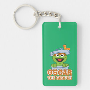 Oscar de Grouch Classic Style Sleutelhanger