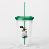 Oscar de Grouch Express jezelf Acryl Drinkbeker (Voorkant)