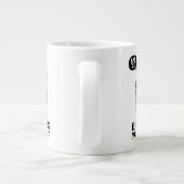 Oscar de Grouch Express jezelf Grote Koffiekop (Achterkant)