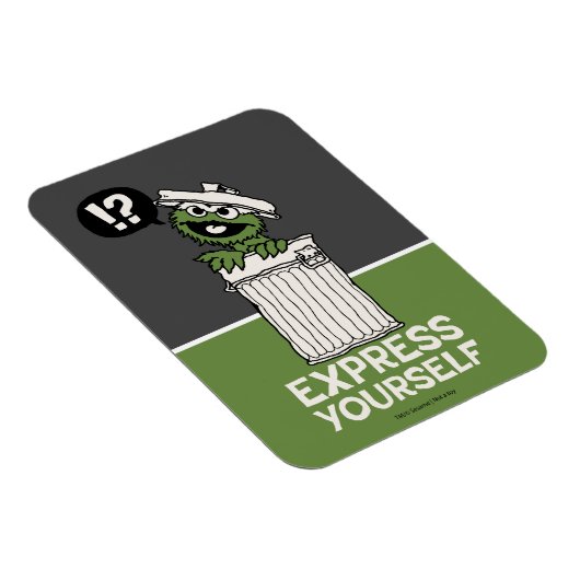 Oscar de Grouch Express jezelf Magneet (Rechterzijde)