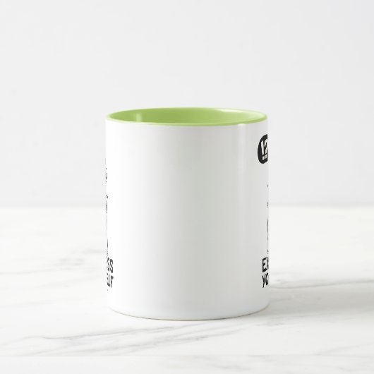 Oscar de Grouch Express jezelf Mok (Midden)