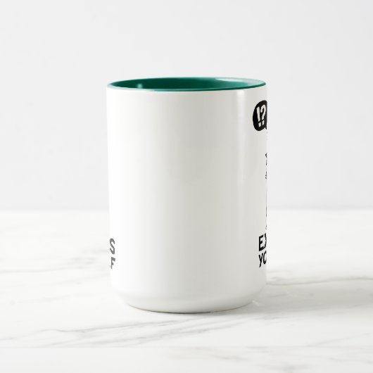 Oscar de Grouch Express jezelf Mok (Midden)