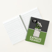 Oscar de Grouch Express jezelf Notitieboek (Binnen)