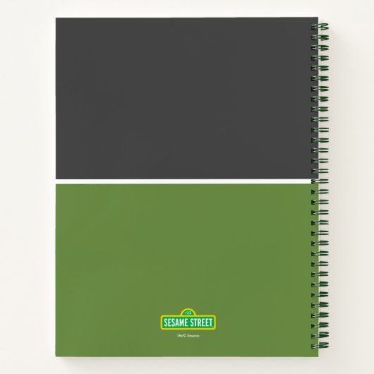 Oscar de Grouch Express jezelf Notitieboek (Achterkant)