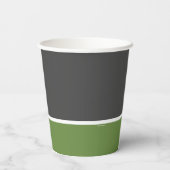 Oscar de Grouch Express jezelf Papieren Bekers (Achterkant)