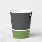 Oscar de Grouch Express jezelf Papieren Bekers (Rechts)