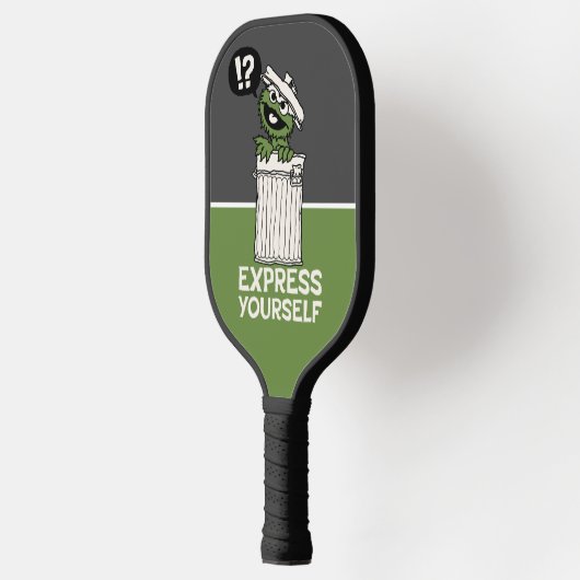 Oscar de Grouch Express jezelf Pickleball Paddle (Links)