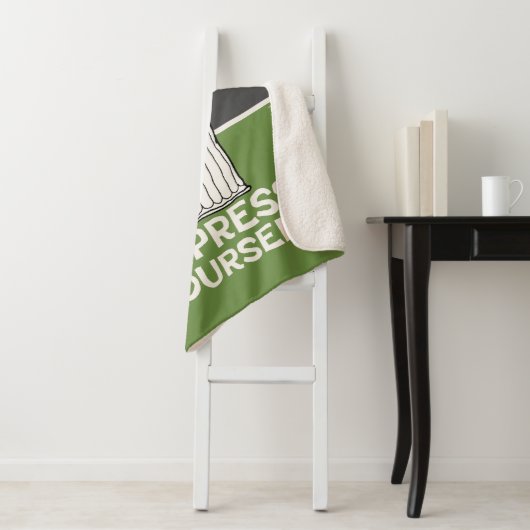 Oscar de Grouch Express jezelf Sherpa Deken (In situ)