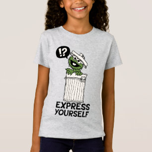 Oscar de Grouch Express jezelf T-shirt