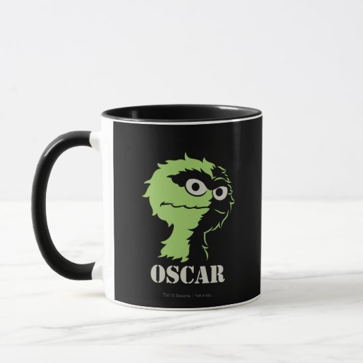 Oscar de Grouch Half Mok (Links)