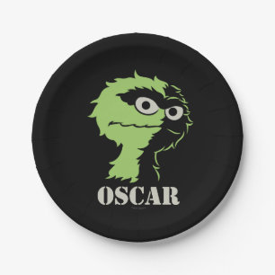 Oscar de Grouch Half Papieren Bordje