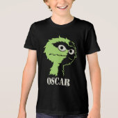 Oscar de Grouch Half Tri-Blend Shirt (Voorkant)