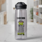 Oscar de Grouch - Nope. | Jouw namen toevoegen Waterfles