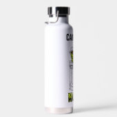 Oscar de Grouch - Nope. | Jouw namen toevoegen Waterfles (Rechts)