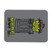 Oscar de Grouch - Nope. Magneet (Horizontaal)